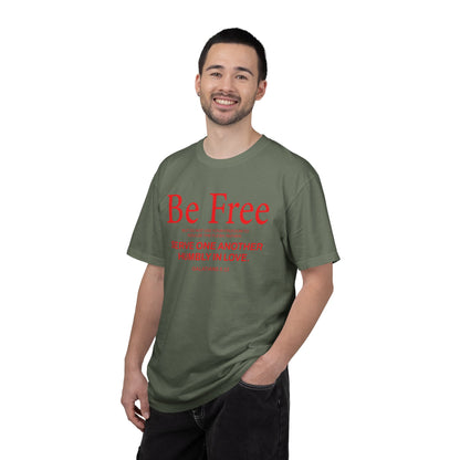 Be Free Galatians 5:13 T‑Shirt — Faith-Inspired Christian Tee