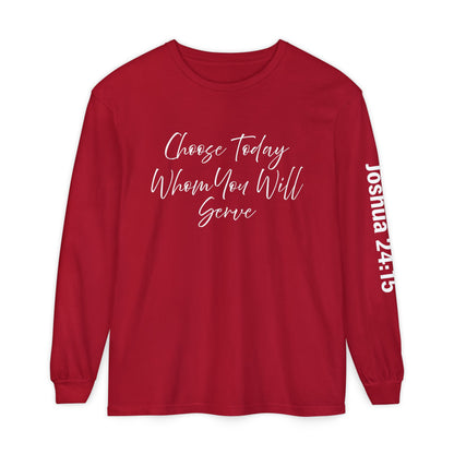 Choose Today Whom You Will Serve "Joshua 24:15"