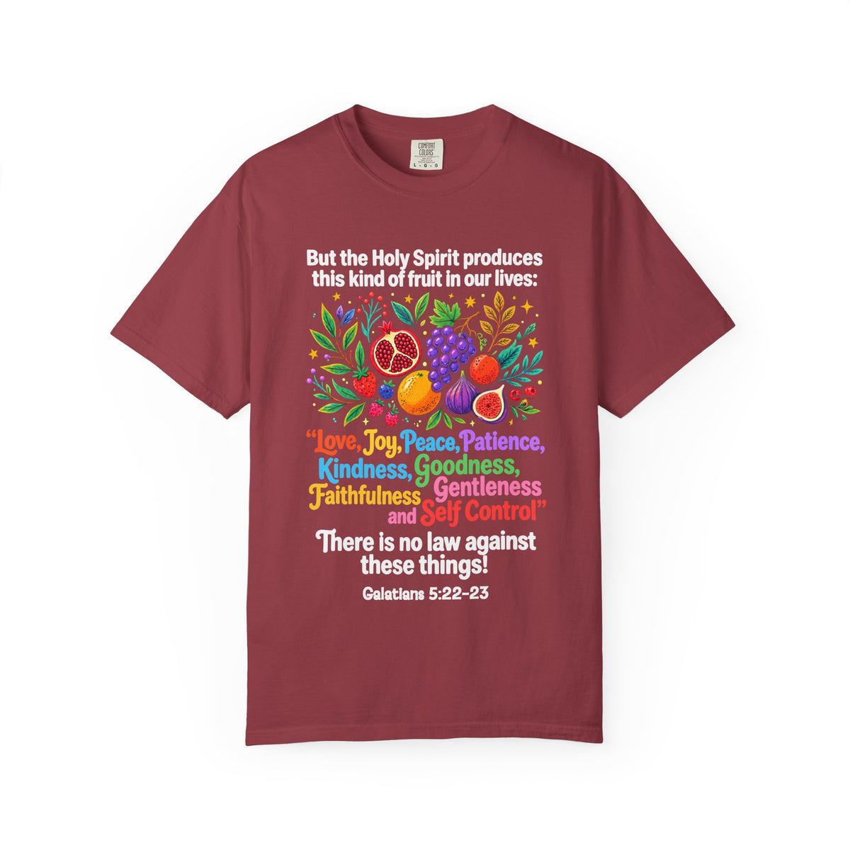 Fruit of the Spirit T‑Shirt — Galatians 5:22‑23 Christian Faith Tee