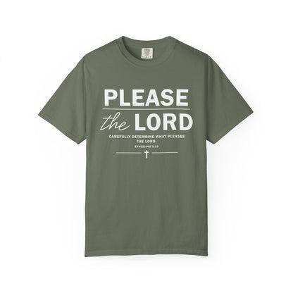 Please the Lord Ephesians 5:10 T-Shirt 100% Cotton T-Shirt
