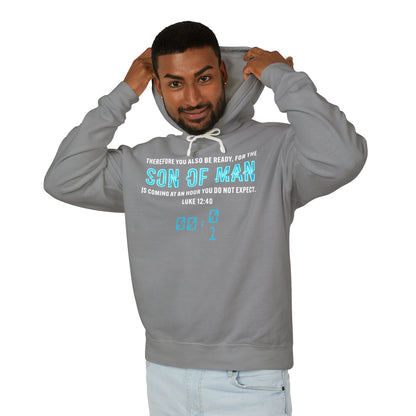 Son of Man is Coming Cotton T‑Shirt — Christian Faith Graphic  Hooded Sweatshirt
