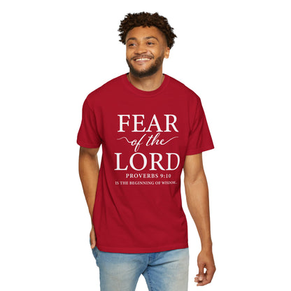 Fear of the Lord T-Shirt — Christian Faith Graphic Tee