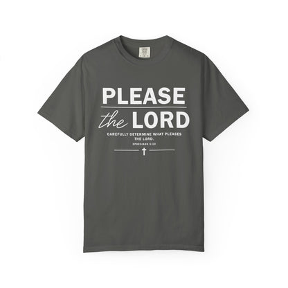 Please the Lord Ephesians 5:10 T-Shirt 100% Cotton T-Shirt