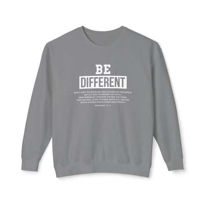 Be Different "Romans 12:2" Sweatshirt