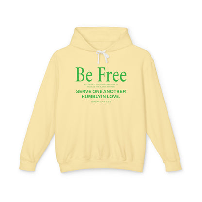 Be Free "Galatians 5:13" Green
