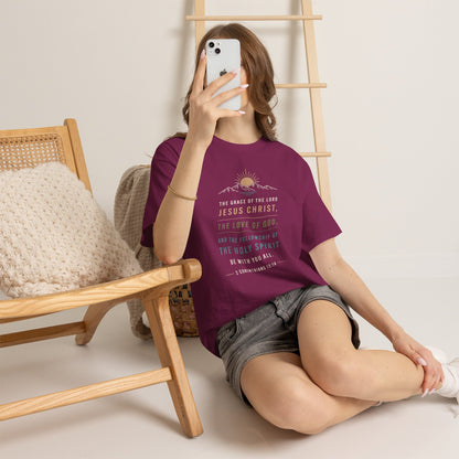 The Grace of the Lord Jesus Christ Christian Scripture T-Shirt