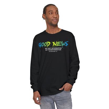 Good News Revelation 22:20 Long Sleeve T-Shirt — 100% Cotton