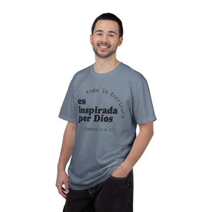 Toda la Escritura es inspirada por Dios  "2 Timoteo 3:16-17" 100% Cotton Shirt