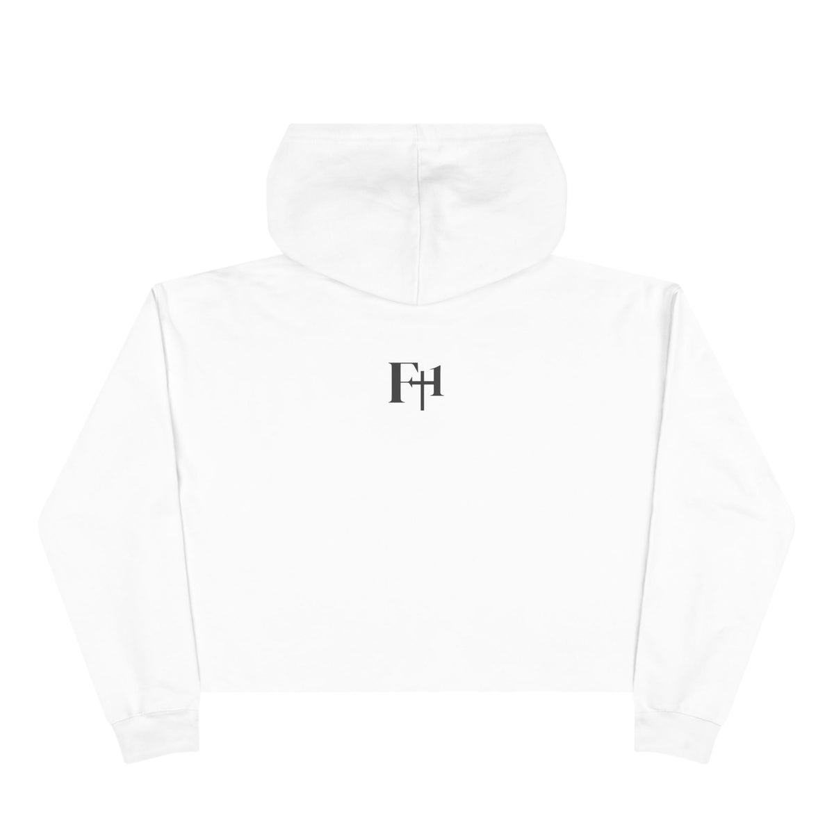 Good News Christian Crop Hoodie