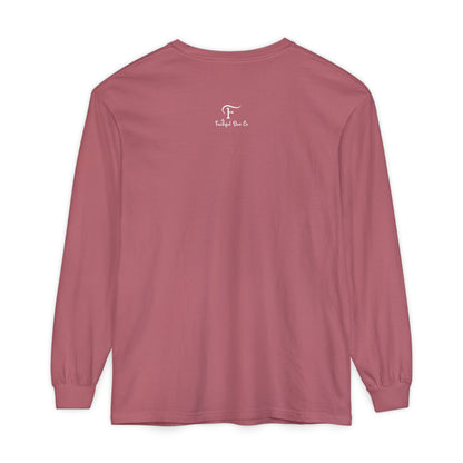 Fight Hard 2 Timothy 4:7 Long Sleeve T‑Shirt — Inspirational Christian Scripture Tee