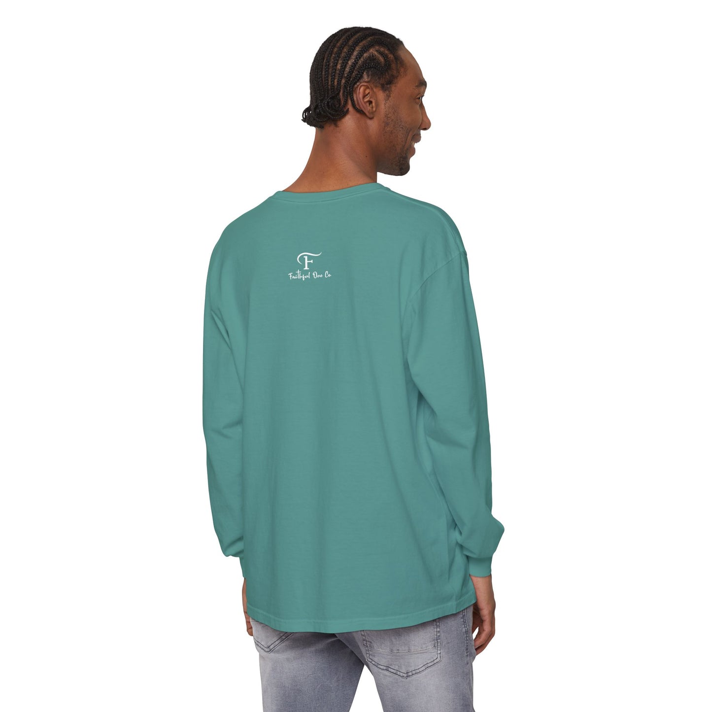 Repent Definition 100% Cotton Long Sleeve T-Shirt — Garment-Dyed