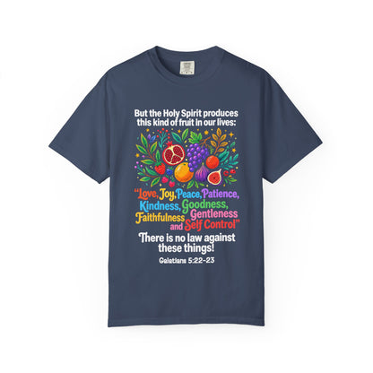Fruit of the Spirit T‑Shirt — Galatians 5:22‑23 Christian Faith Tee