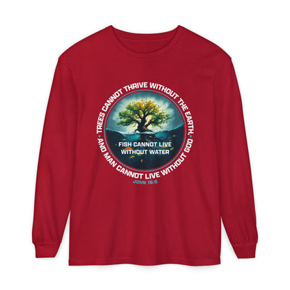 Trees Cannot Thrive Without The Earth "John 15:5"