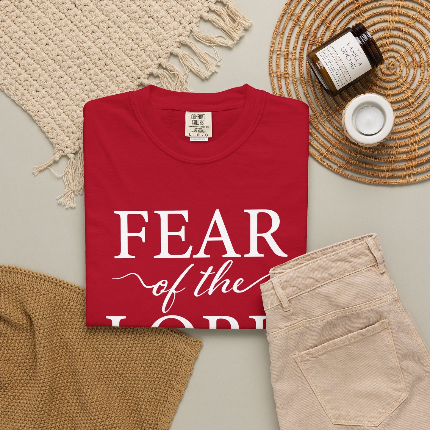 Fear of the Lord T-Shirt — Christian Faith Graphic Tee