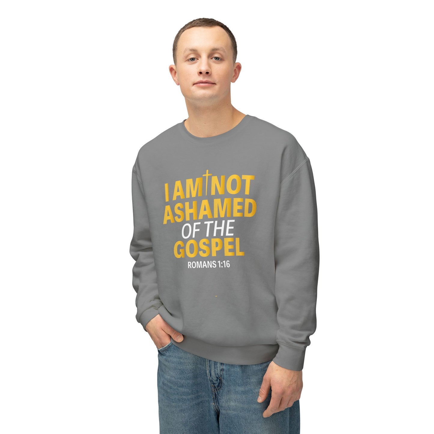 I Am Not Ashamed of The Gospel "Romans 1:16" GOLD