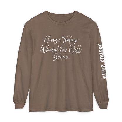 Choose Today Whom You Will Serve "Joshua 24:15"