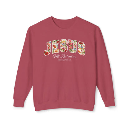 Jesus Mi Redentor Sweat-Shirt — Spanish Christian Faith Tee 100% Cotton