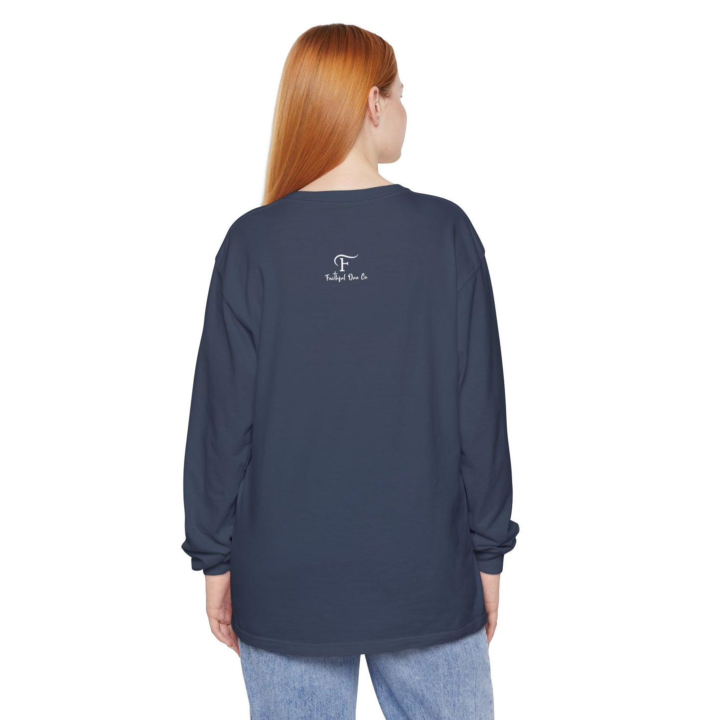 He is The Way The Truth & The Life Flowers  "John 14:6" 100% cotton Long Sleeve