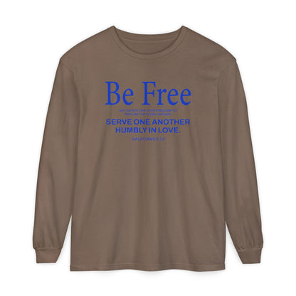 Be Free "Galatians 5:13" BLUE