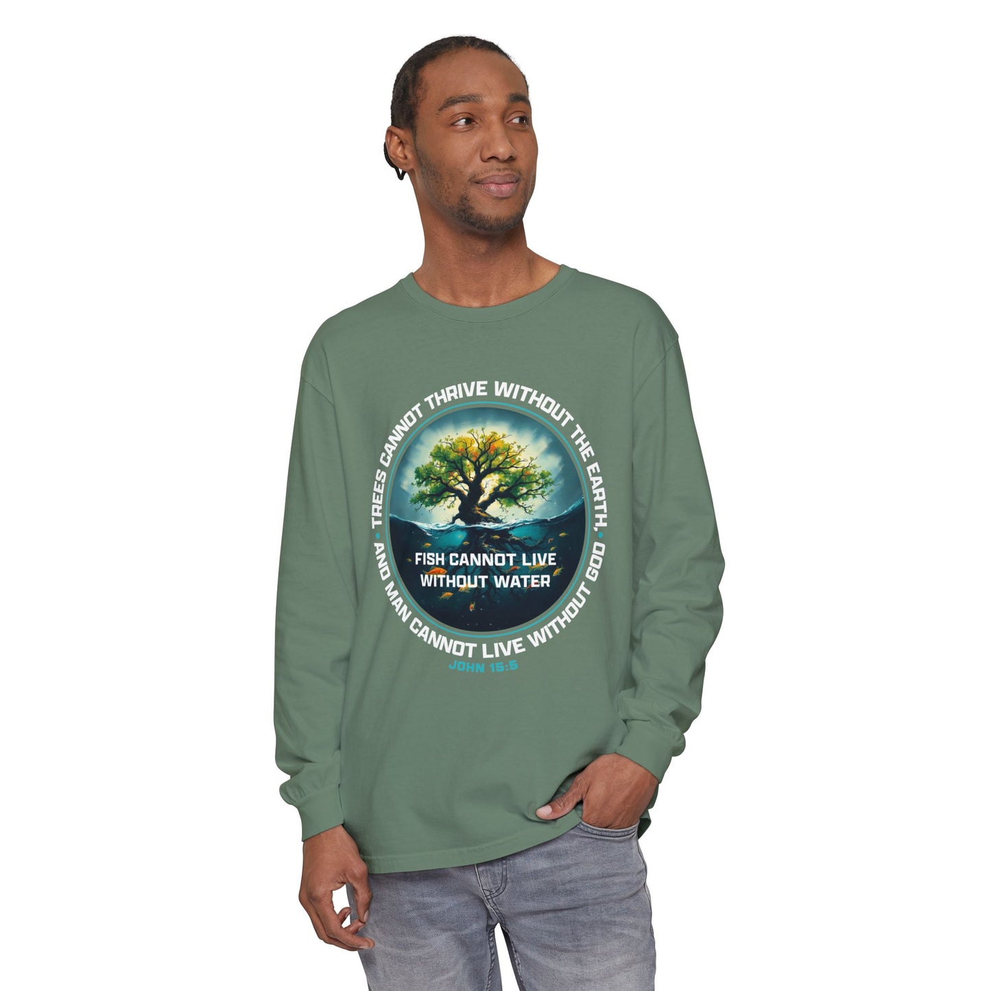 Trees Cannot Thrive Without The Earth "John 15:5"