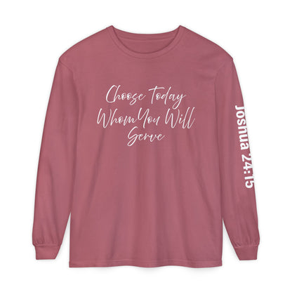 Choose Today Whom You Will Serve "Joshua 24:15"