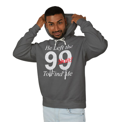He Left the 99 Sweatshirt  — Luke 15:4-7 Christian Hoodie