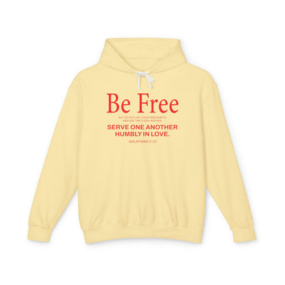 Be Free "Galatians 5:13" Red