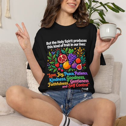 Fruit of the Spirit T‑Shirt — Galatians 5:22‑23 Christian Faith Tee