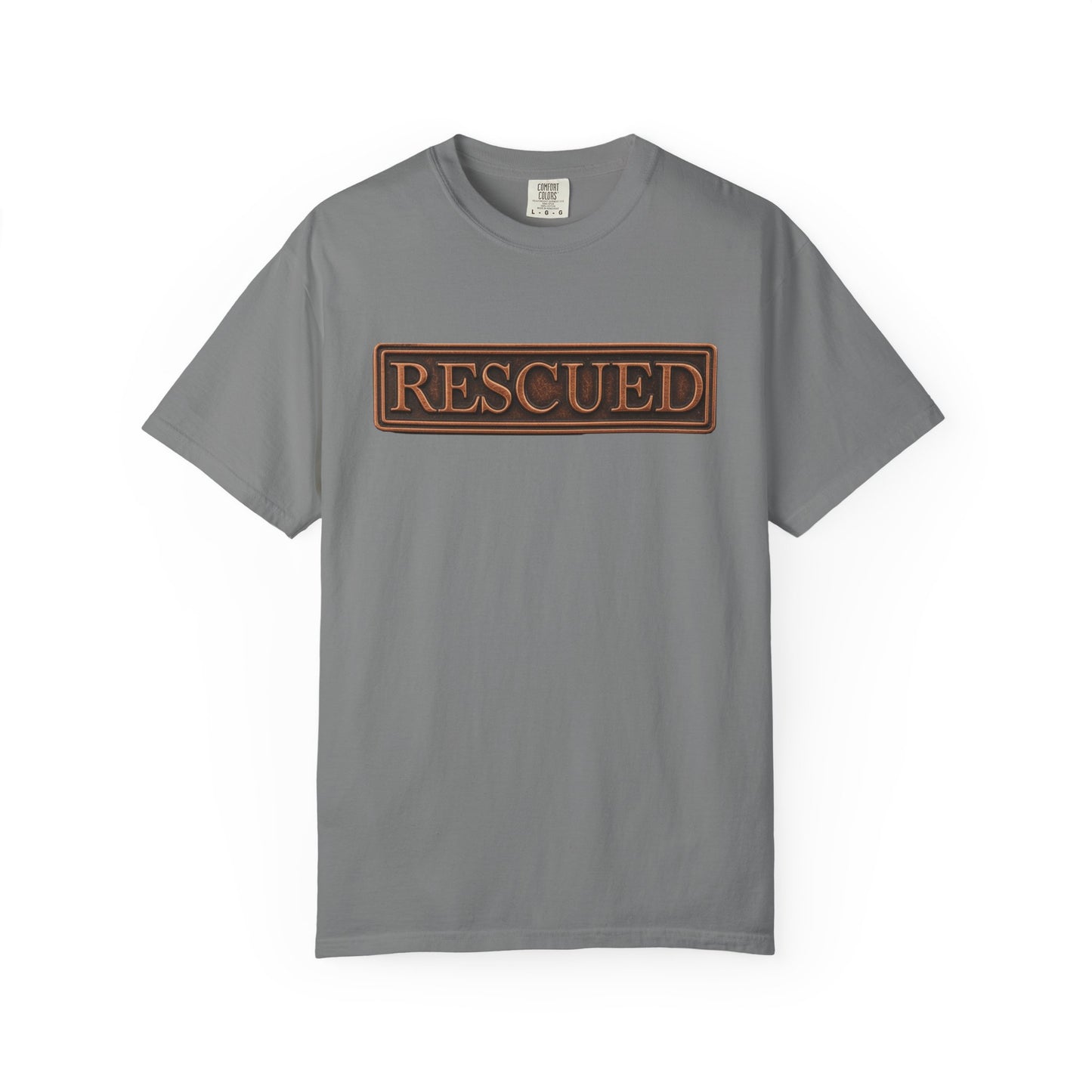 Rescued Colossians 1:13-14 Cotton T-Shirt