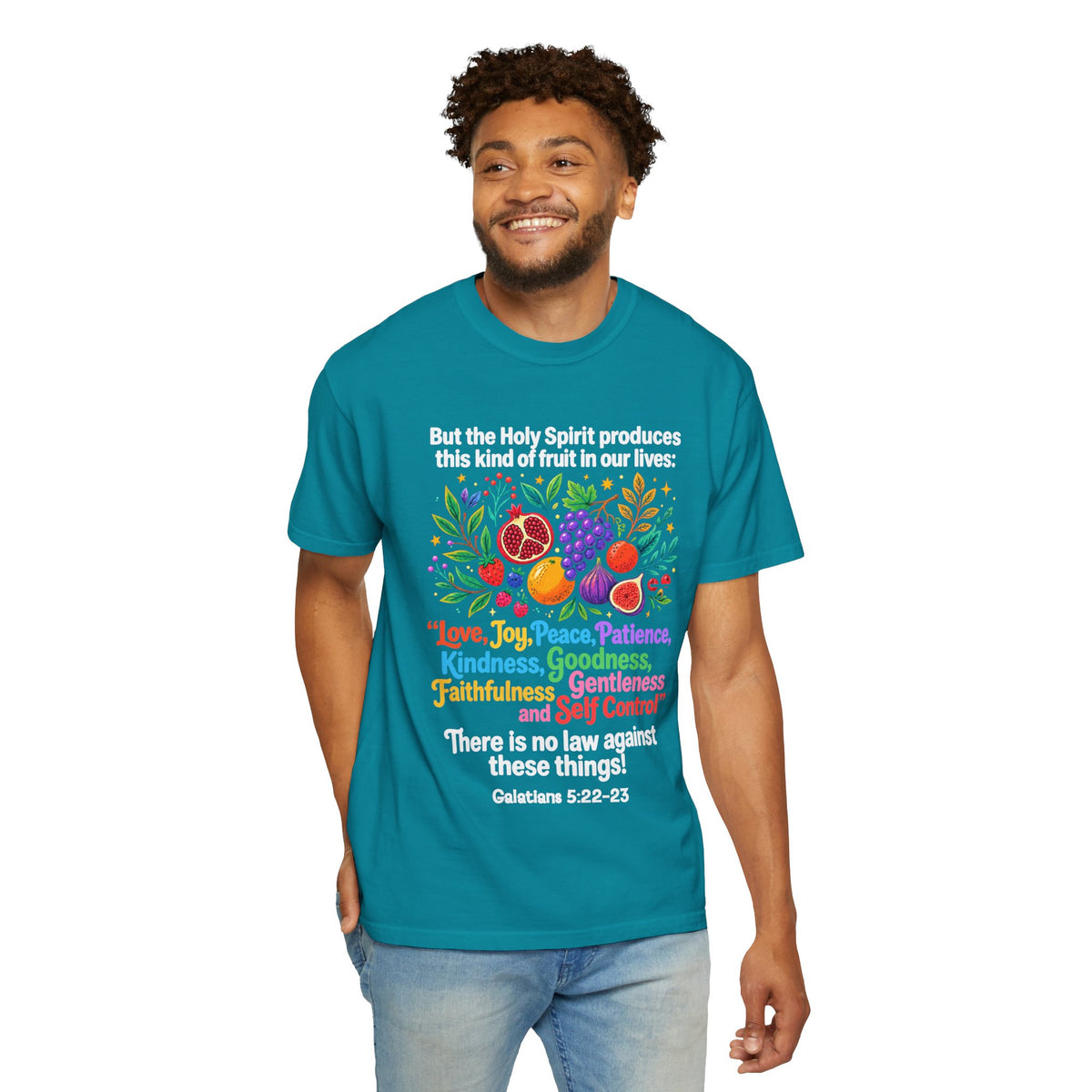 Fruit of the Spirit T‑Shirt — Galatians 5:22‑23 Christian Faith Tee
