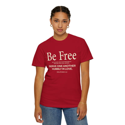 Be Free "Galatians 5:13" Beige