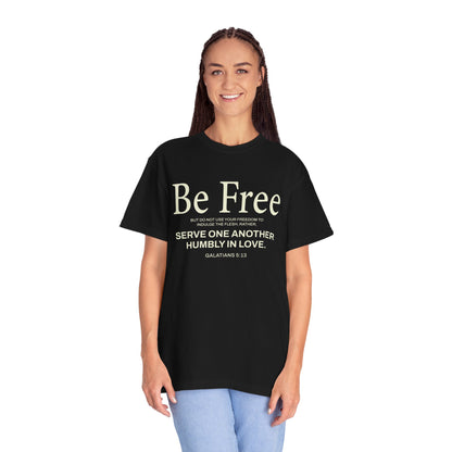 Be Free "Galatians 5:13" Beige