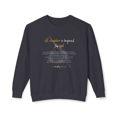 All Scriptures Are Inspired By God T-Shirt — Faith-Based Scripture Sweatshirt