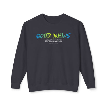 Good News Colossians 1:6 Cotton T-Shirt — Religious Faith Scripture Tee