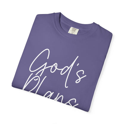 God's Plans Jeremiah 29:11 100% Cotton‑Shirt — Inspirational Faith Graphic T-shirt