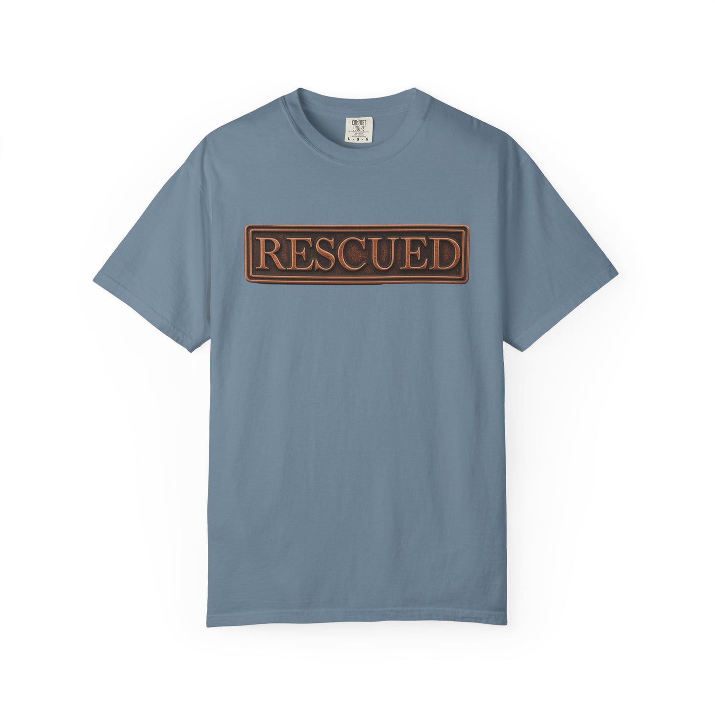Rescued Colossians 1:13-14 Cotton T-Shirt