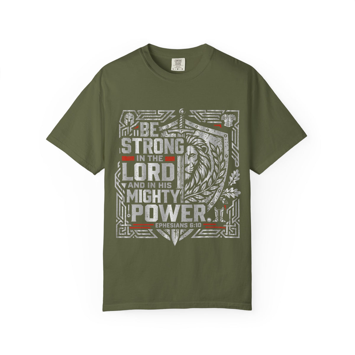Be Strong in the Lord T-Shirt — Christian Faith Graphic Tee