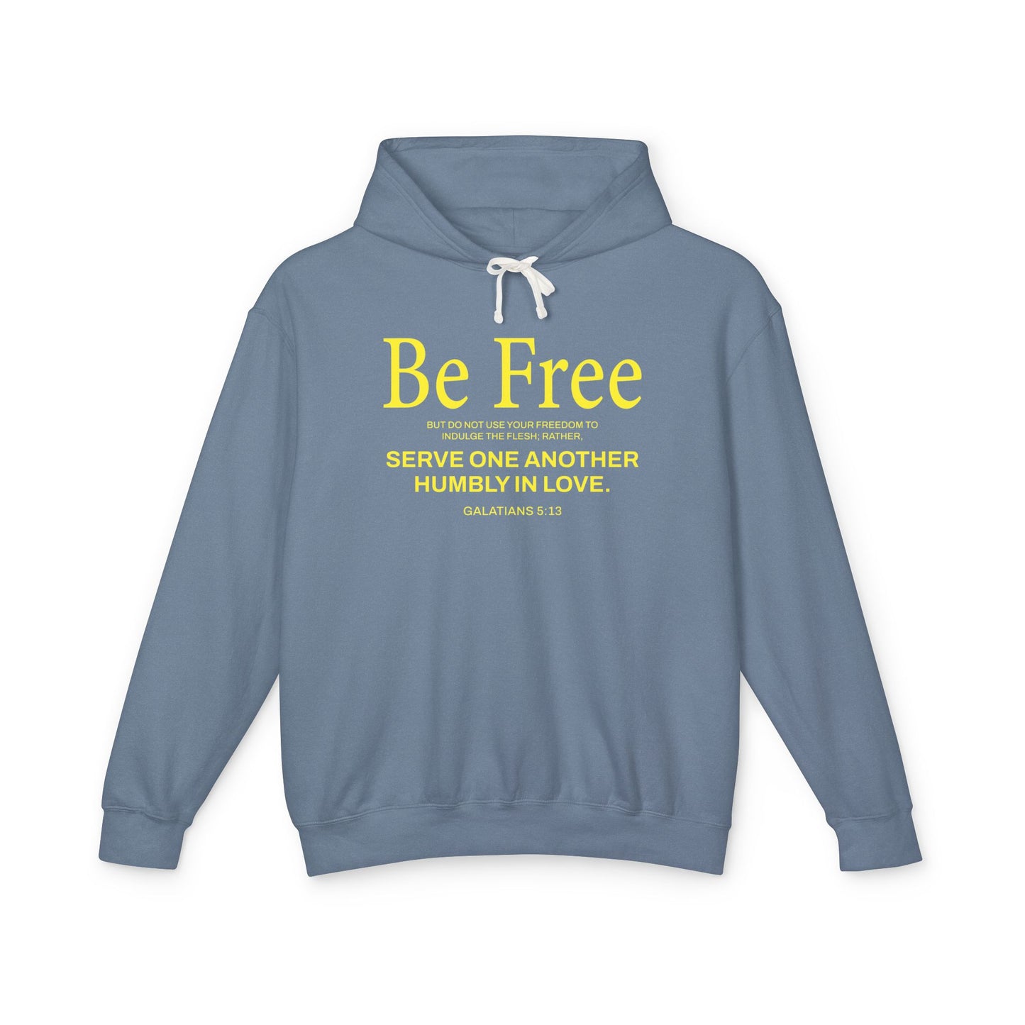 Be Free "Galatians 5:13" Yellow