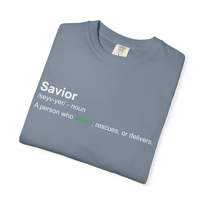 Savior Definition T-Shirt 100% cotton