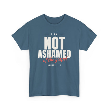 I Am Not Ashamed of the Gospel Faithful Christian T-Shirt