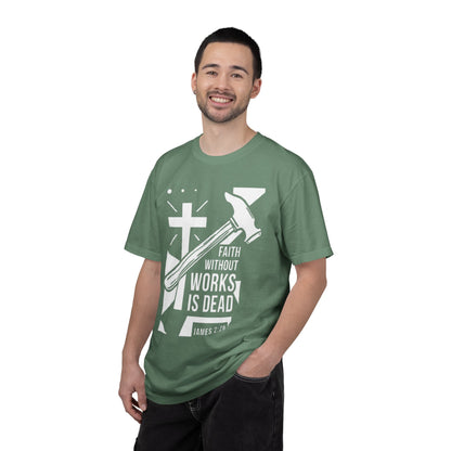 Faith Without Works is Dead "James 2:26" 100%  Cotton T-Shirt