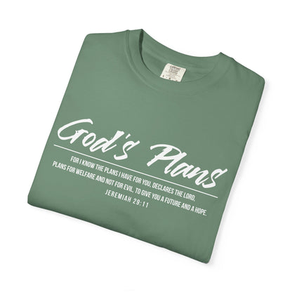 Jeremiah 29:11 'God's Plans' T-Shirt — Inspirational Faith Tee