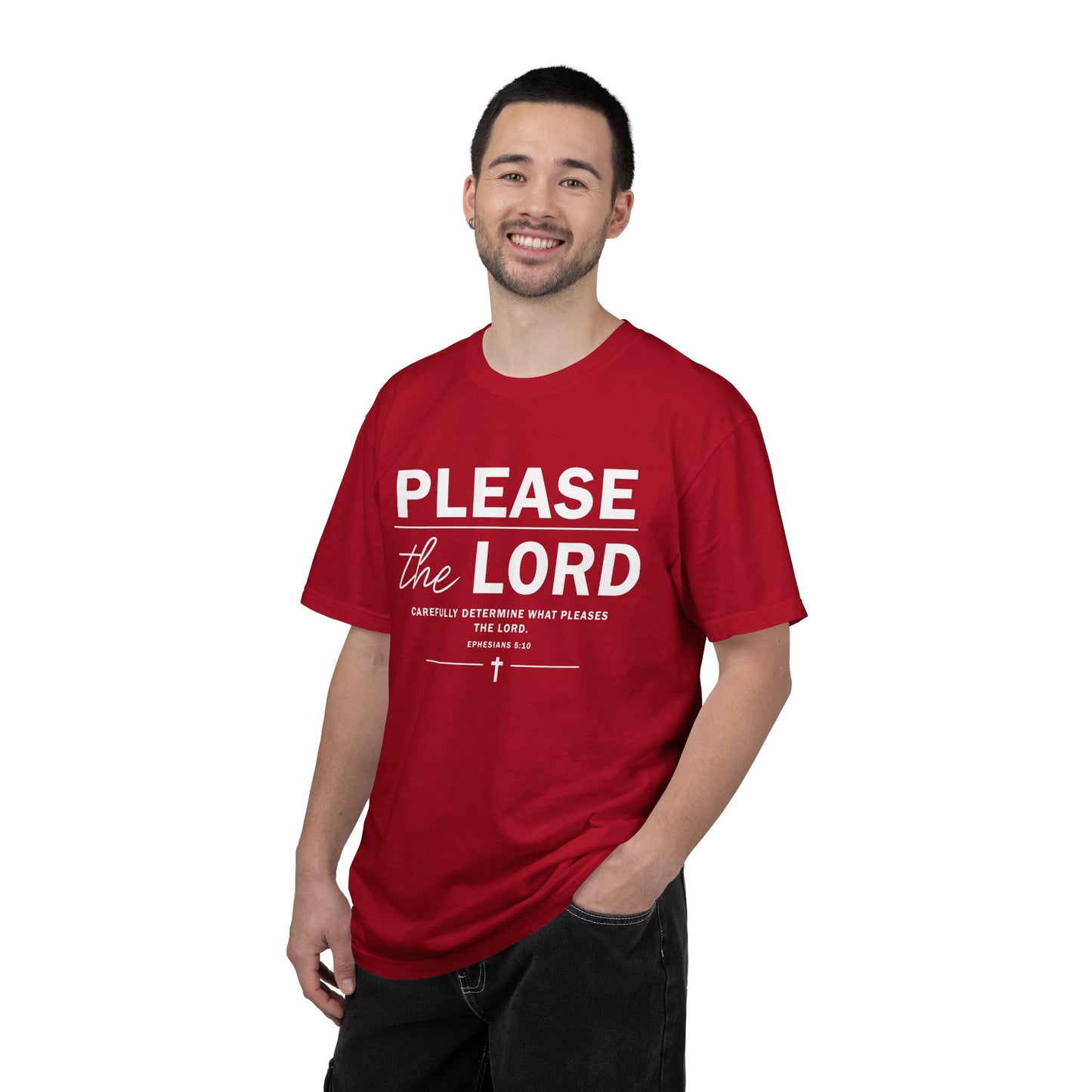 Please the Lord Ephesians 5:10 T-Shirt 100% Cotton T-Shirt