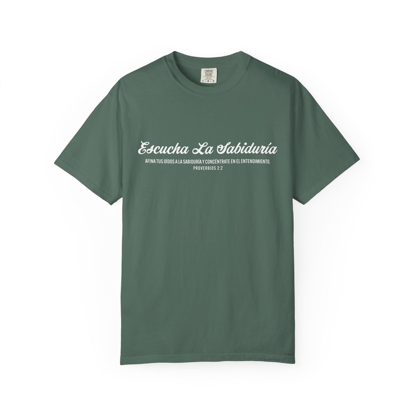 Proverbios 2:2 "Escucha la Sabiduría" T-Shirt