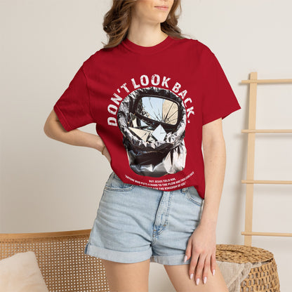 Don't Look Back Luke 9:62 T-Shirt — Inspirational Bible Verse Tee