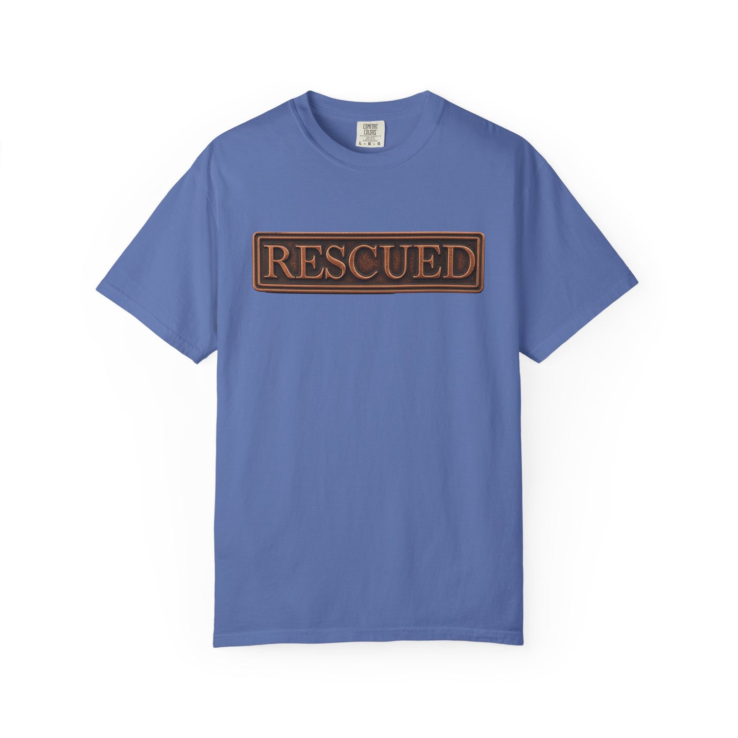 Rescued Colossians 1:13-14 Cotton T-Shirt