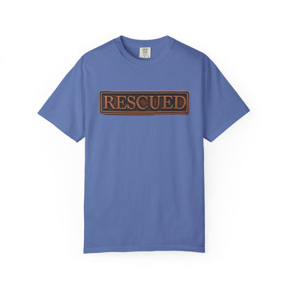 Rescued Colossians 1:13-14 Cotton T-Shirt