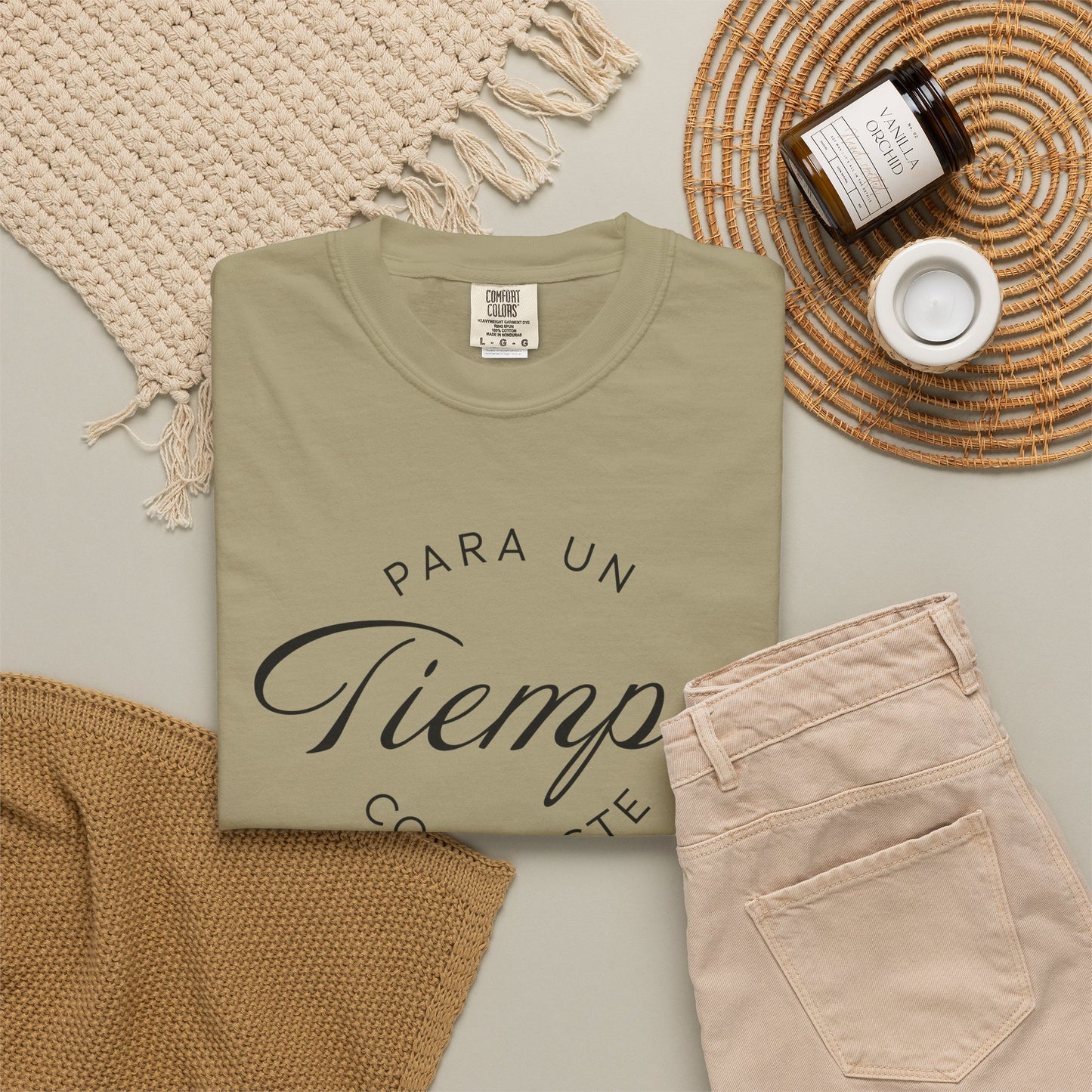 Para un Tiempo Como Este Ester 4:14 100% Cotton T-Shirt — Spanish Wise Woman Bible Verse