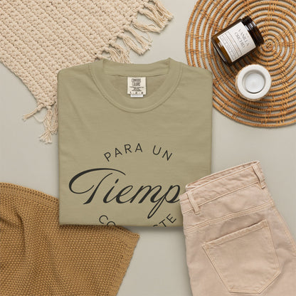 Para un Tiempo Como Este Ester 4:14 100% Cotton T-Shirt — Spanish Wise Woman Bible Verse