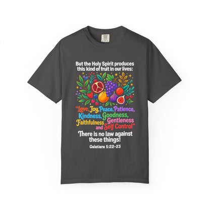 Fruit of the Spirit T‑Shirt — Galatians 5:22‑23 Christian Faith Tee